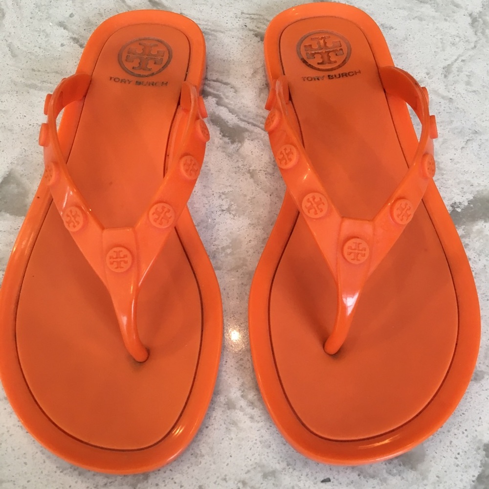 Tory Burch Plastic Flip Flops
